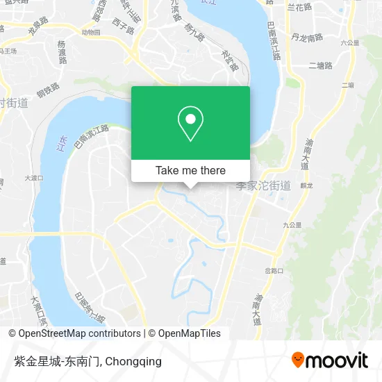紫金星城-东南门 map