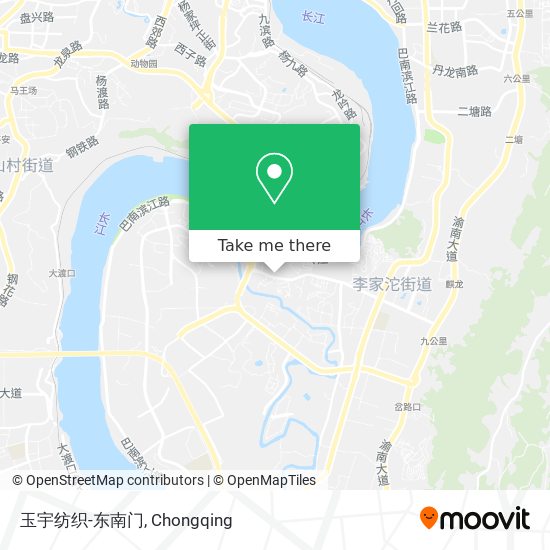 玉宇纺织-东南门 map