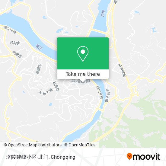 涪陵建峰小区-北门 map