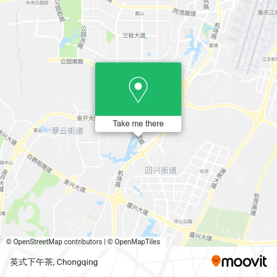 英式下午茶 map