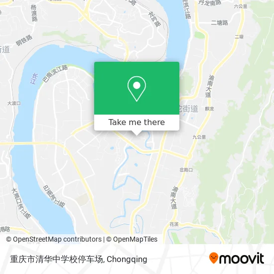 重庆市清华中学校停车场 map