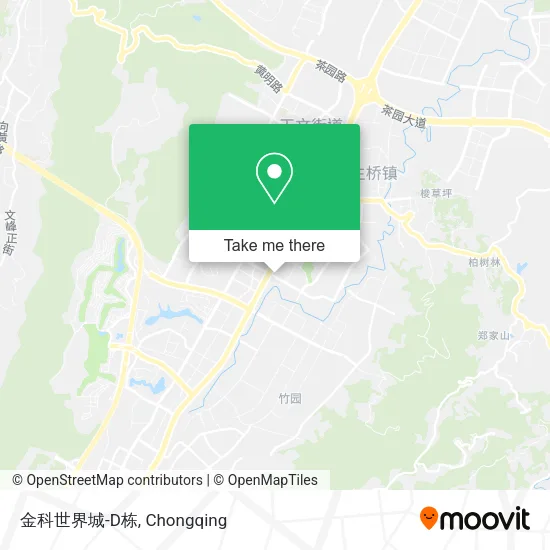 金科世界城-D栋 map