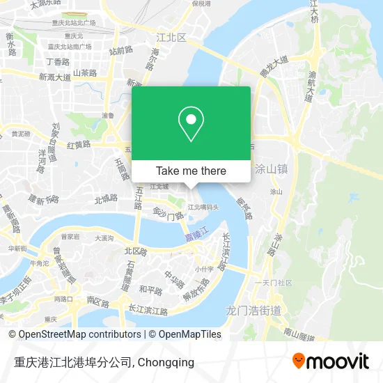 重庆港江北港埠分公司 map