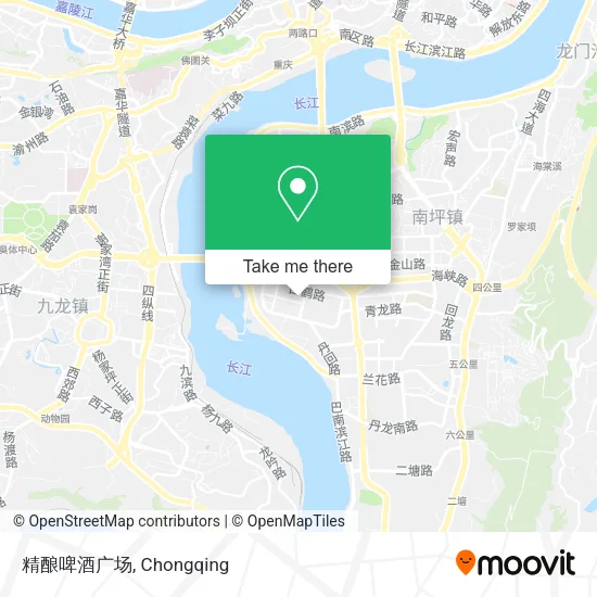 精酿啤酒广场 map