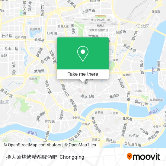 撸大师烧烤精酿啤酒吧 map