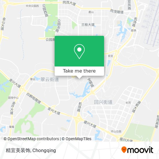 精宜美装饰 map