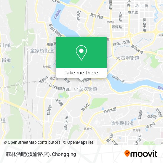 菲林酒吧(汉渝路店) map