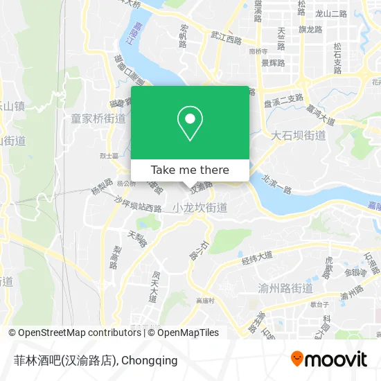 菲林酒吧(汉渝路店) map