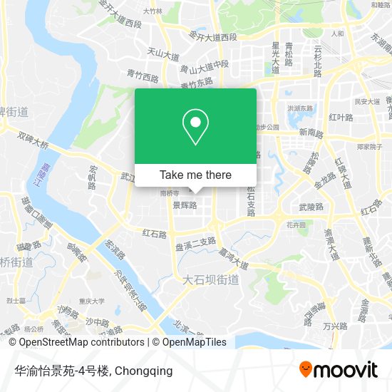 华渝怡景苑-4号楼 map