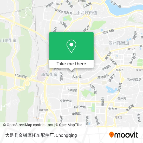 大足县金鳞摩托车配件厂 map