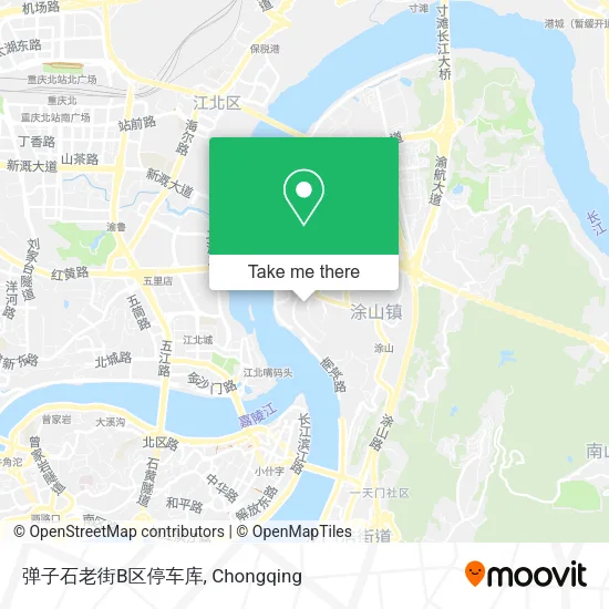 弹子石老街B区停车库 map