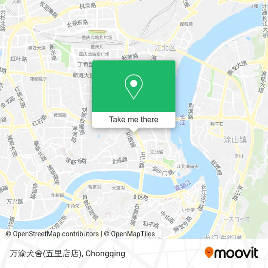 万渝犬舍(五里店店) map