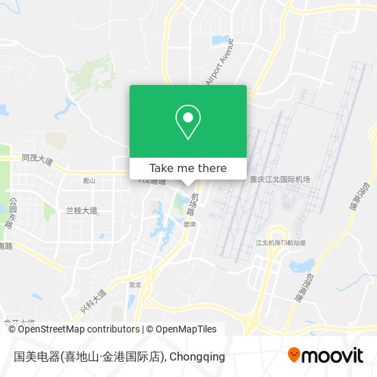 国美电器(喜地山·金港国际店) map