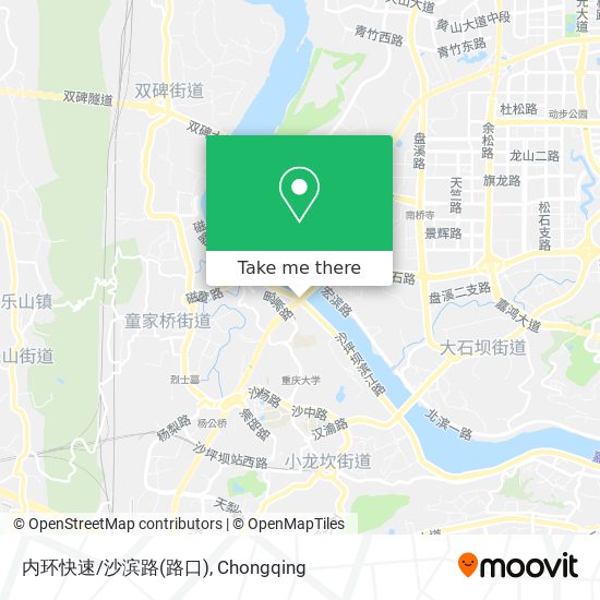 内环快速/沙滨路(路口) map