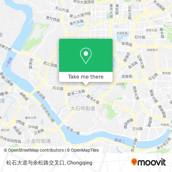松石大道与余松路交叉口 map