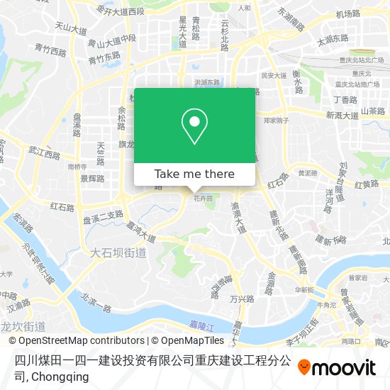 四川煤田一四一建设投资有限公司重庆建设工程分公司 map