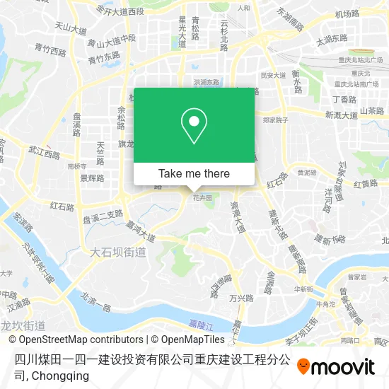 四川煤田一四一建设投资有限公司重庆建设工程分公司 map