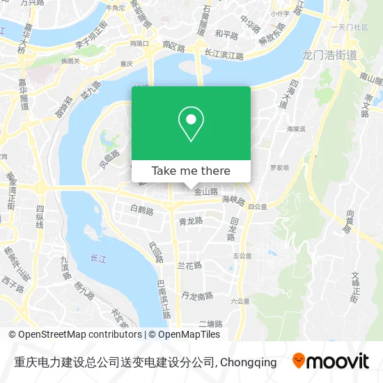 重庆电力建设总公司送变电建设分公司 map