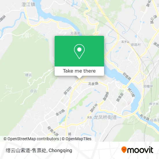 缙云山索道-售票处 map