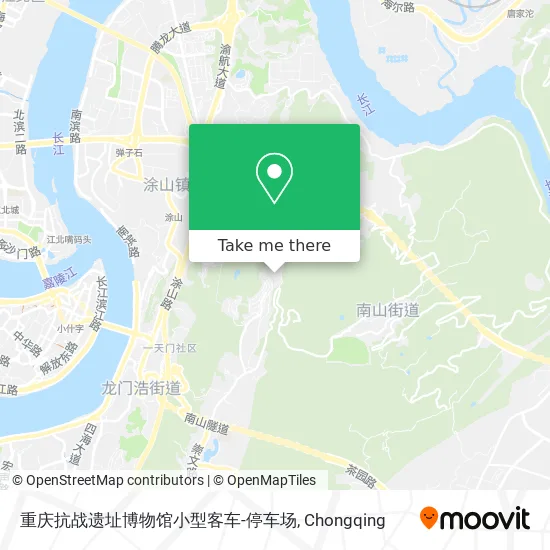 重庆抗战遗址博物馆小型客车-停车场 map