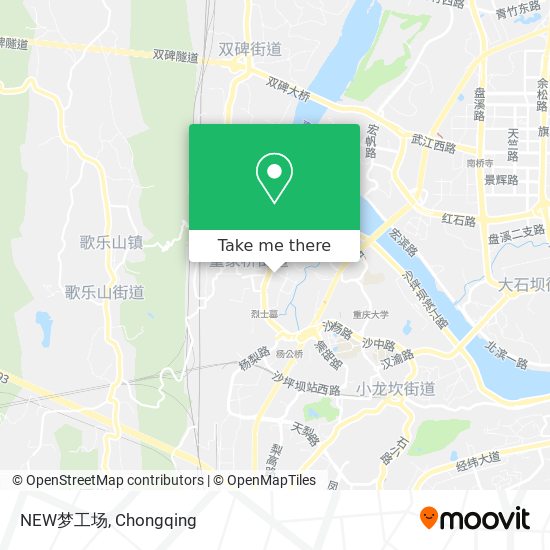 NEW梦工场 map