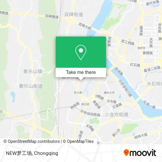 NEW梦工场 map