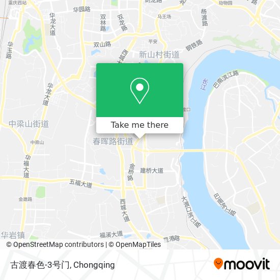古渡春色-3号门 map