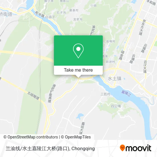 兰渝线/水土嘉陵江大桥(路口) map