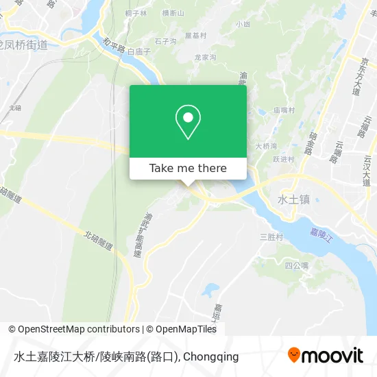 水土嘉陵江大桥/陵峡南路(路口) map