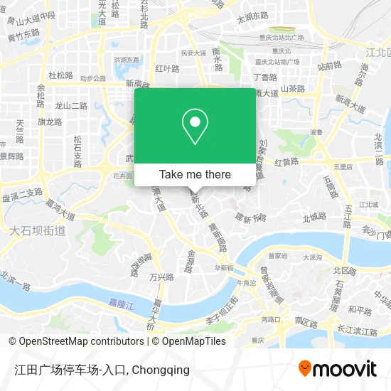 江田广场停车场-入口 map