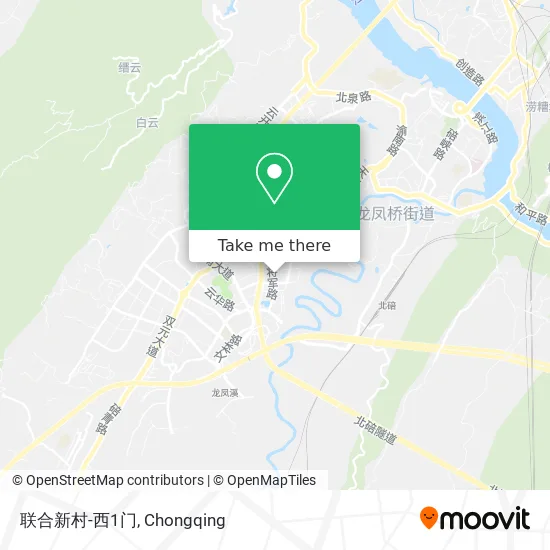 联合新村-西1门 map