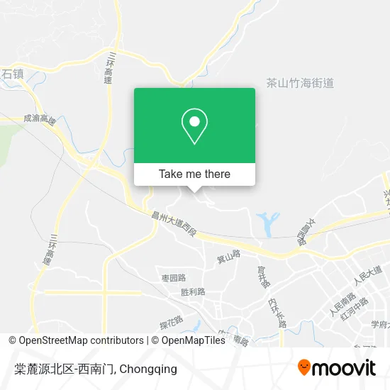 棠麓源北区-西南门 map
