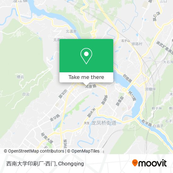 西南大学印刷厂-西门 map