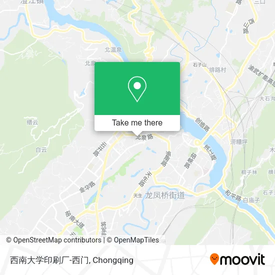 西南大学印刷厂-西门 map
