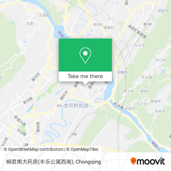 桐君阁大药房(丰乐公寓西南) map