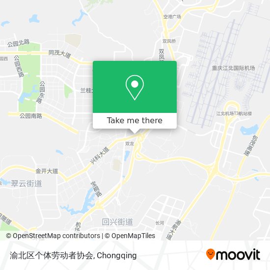 渝北区个体劳动者协会 map