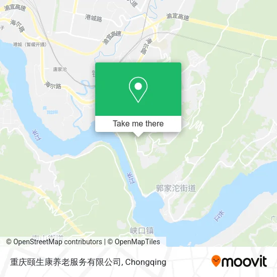 重庆颐生康养老服务有限公司 map