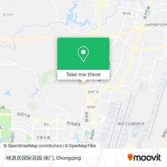 桃源居国际花园-南门 map