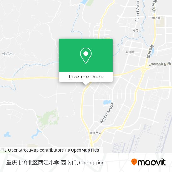 重庆市渝北区两江小学-西南门 map