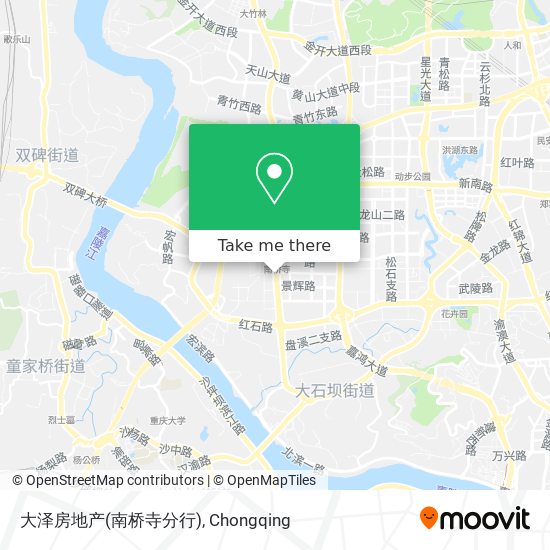 大泽房地产(南桥寺分行) map