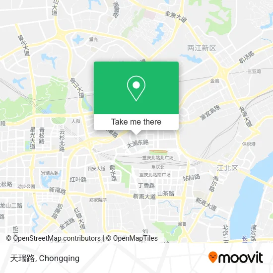 天瑞路 map