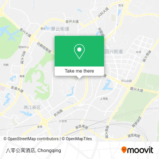八零公寓酒店 map
