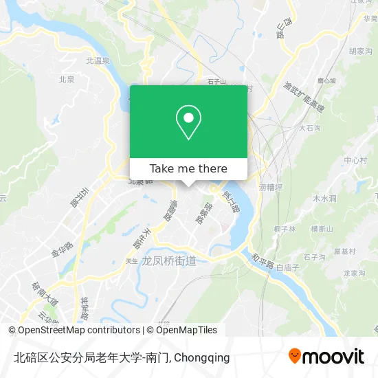 北碚区公安分局老年大学-南门 map