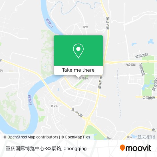 重庆国际博览中心-S3展馆 map