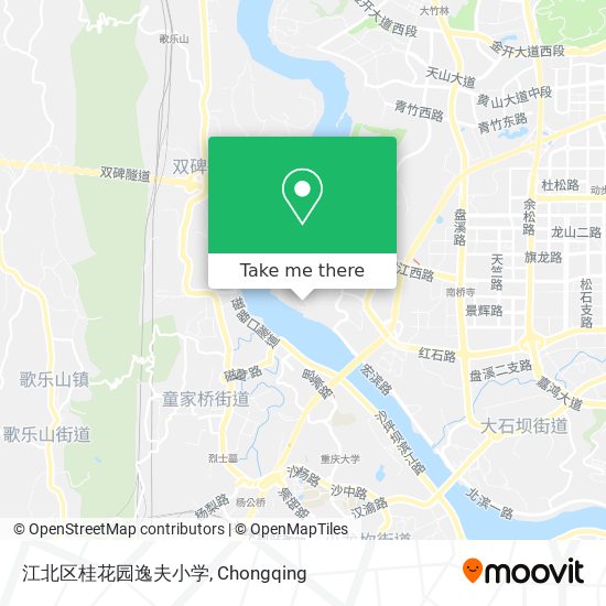 江北区桂花园逸夫小学 map
