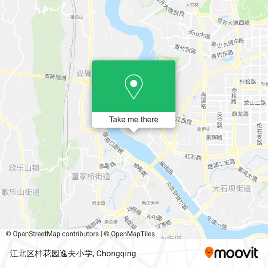 江北区桂花园逸夫小学 map