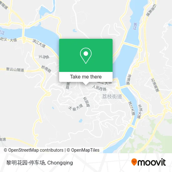 黎明花园-停车场 map