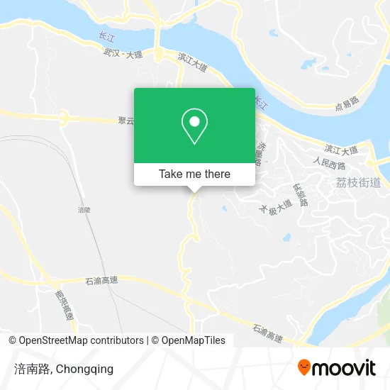 涪南路 map