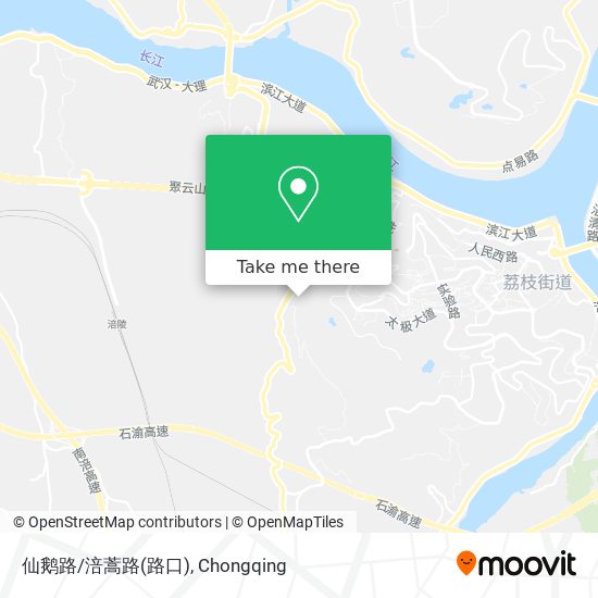 仙鹅路/涪蒿路(路口) map