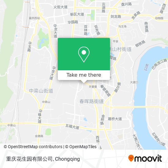 重庆花生园有限公司 map